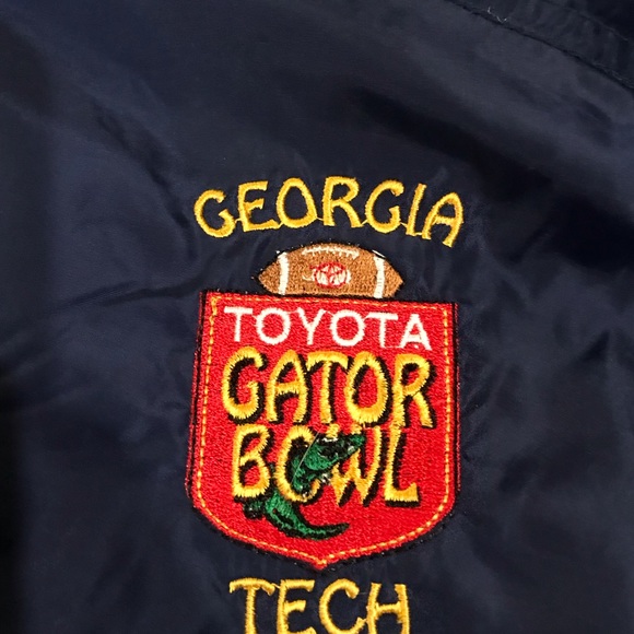 Vintage Nike Georgia Tech Windbreaker Large - Picture 2 of 4
